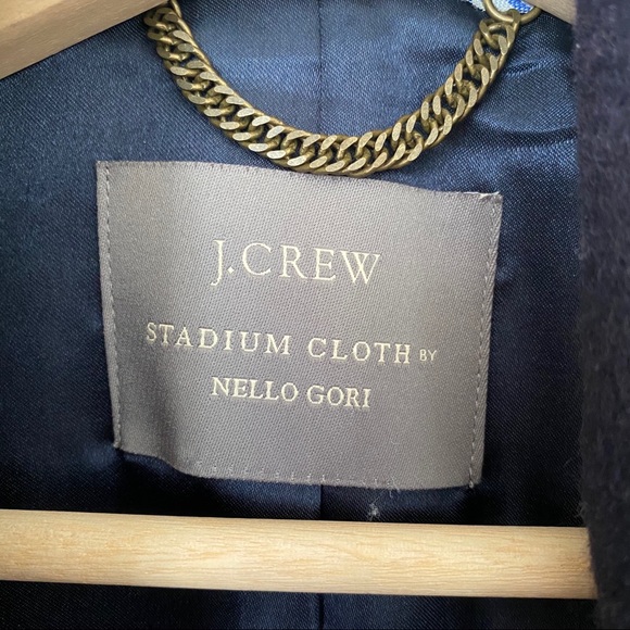 J. Crew Stadium Cloth Captain Coat.  Recently dried cleaned - Picture 5 of 11